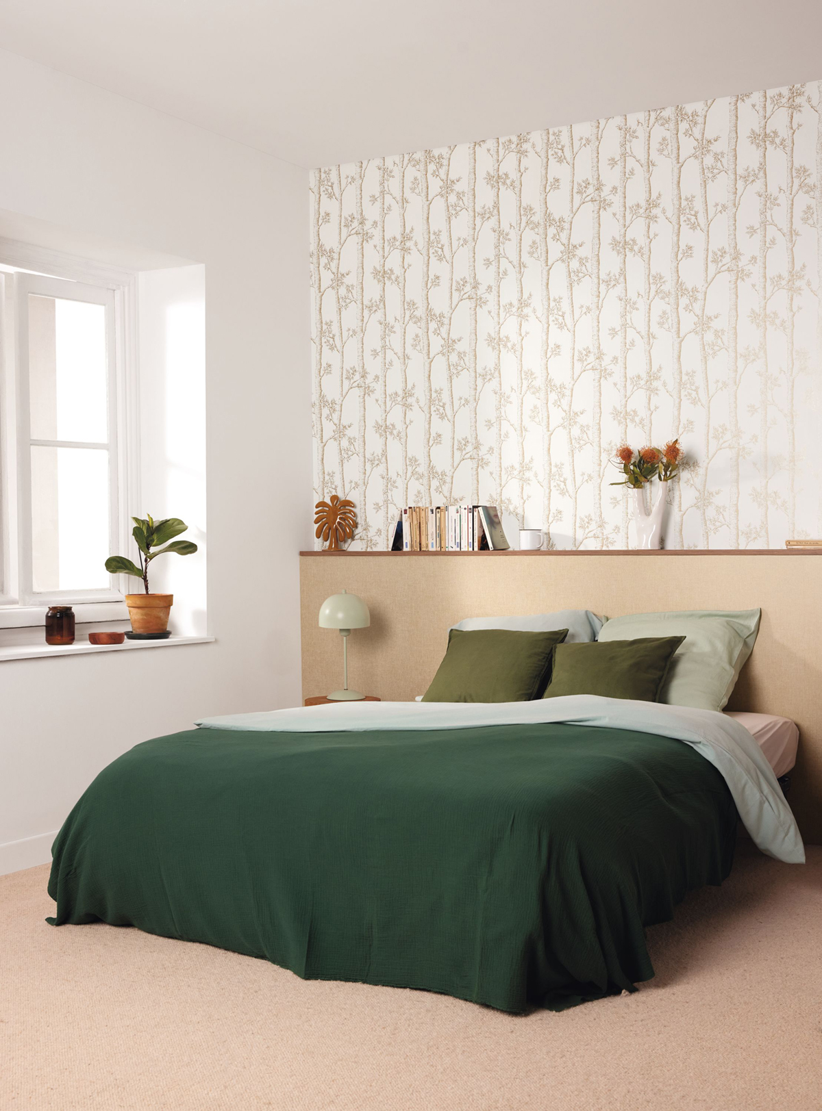 Papier peint Uni Lin métallisé doré - Light de Casélio AMB2| Réf. LIG100601520