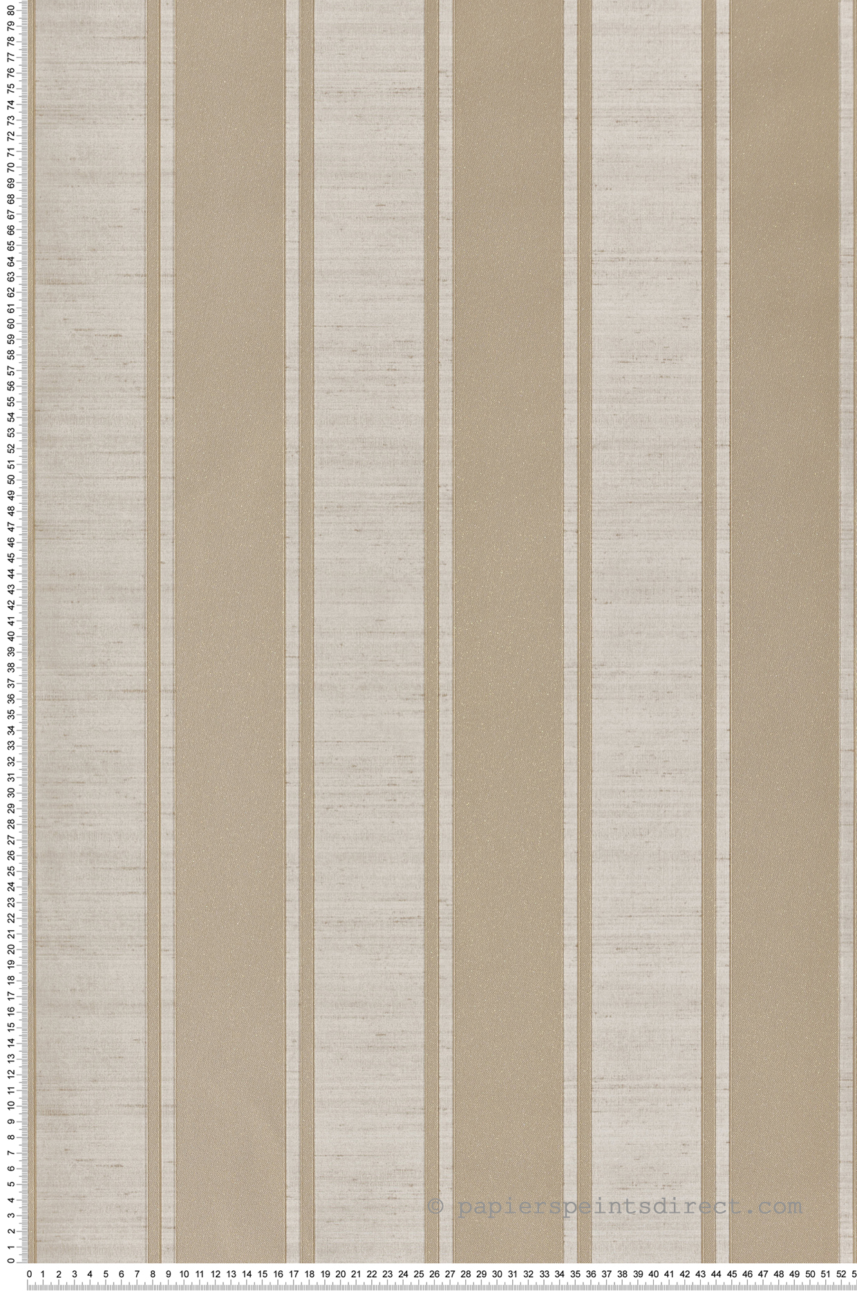 Papier peint Rayure Vintage Texturé beige grège - Opera de Montecolino | Réf. MC-OP33367