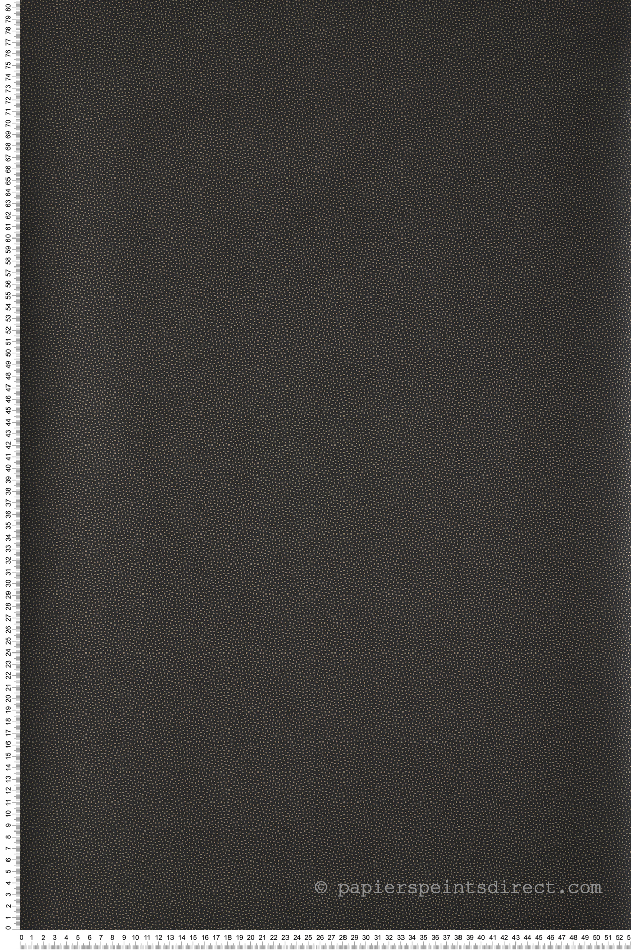 Papier peint Pois Goma noir/doré - Moonlight de Casélio | Réf. MLG100409027