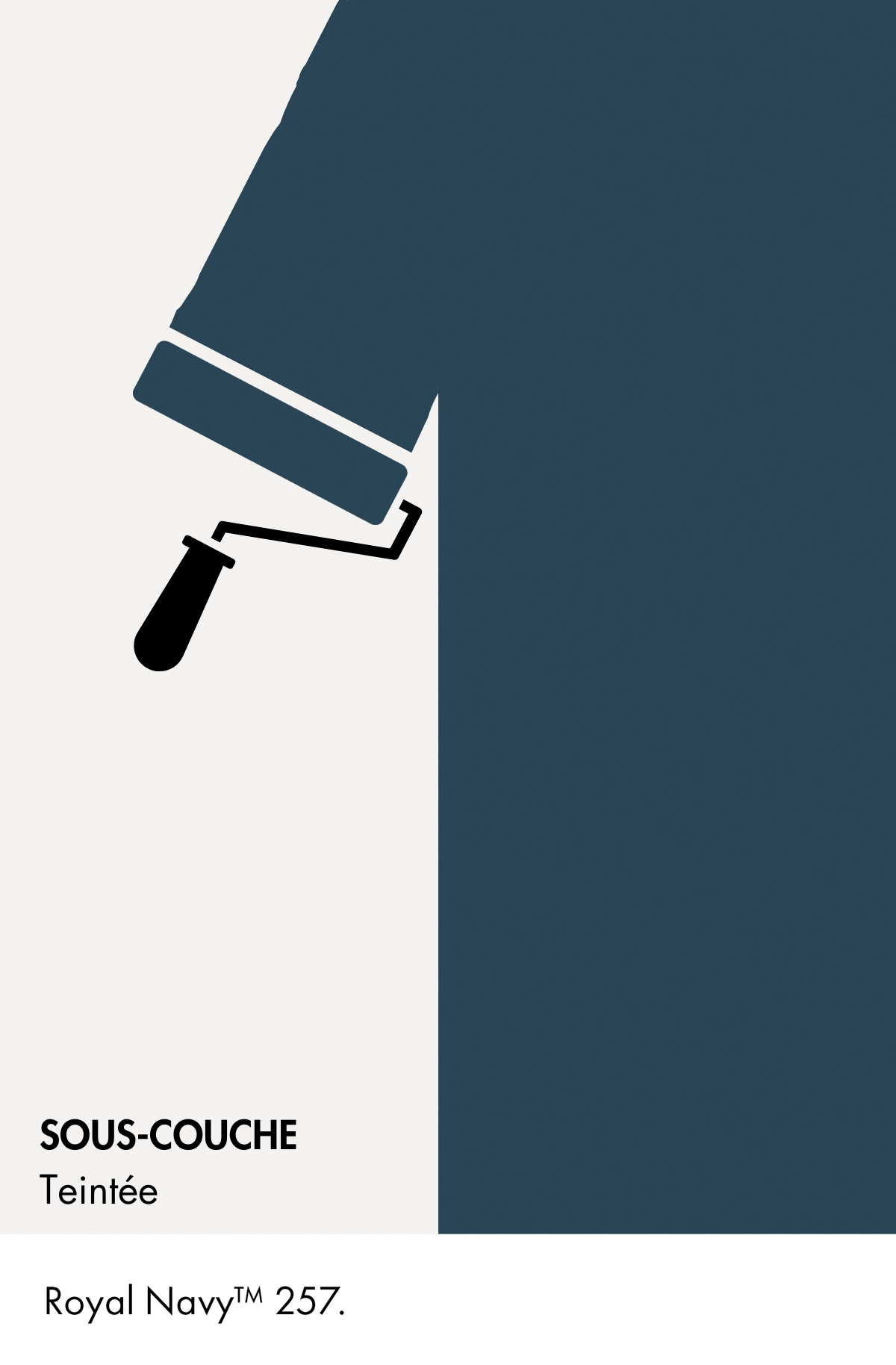 Sous-couche teintée Royal Navy n°257 Intelligent ASP (All Surface Primer) 1 litre