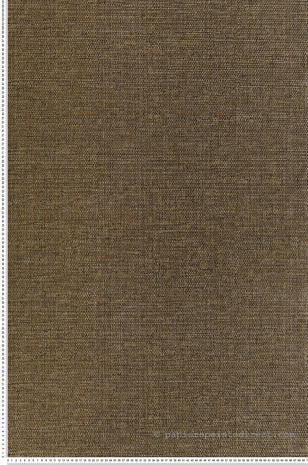 Papier peint Faux-uni Carioca Brun orange - Rio Madeira de Casamance | Réf. CAS-74251936