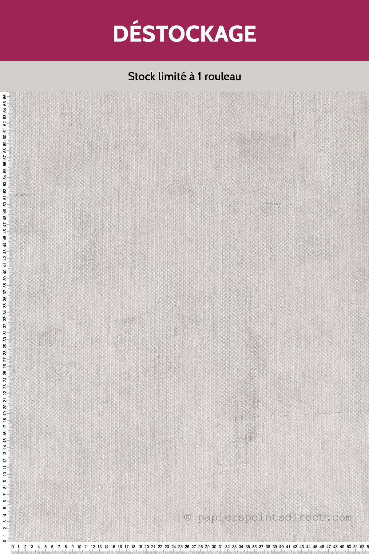 Papier peint Destockage - Uni matière gris - Summertime