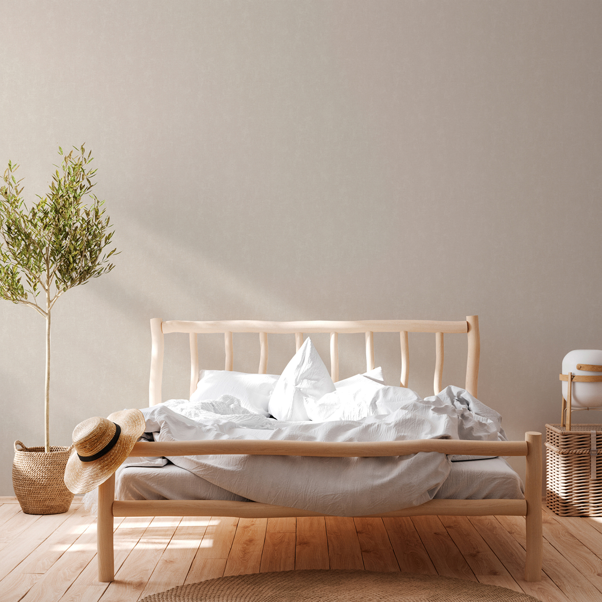 Papier peint Uni Léger lin - Casual Living d'A.S. Création AMB2| Réf. AS-393392