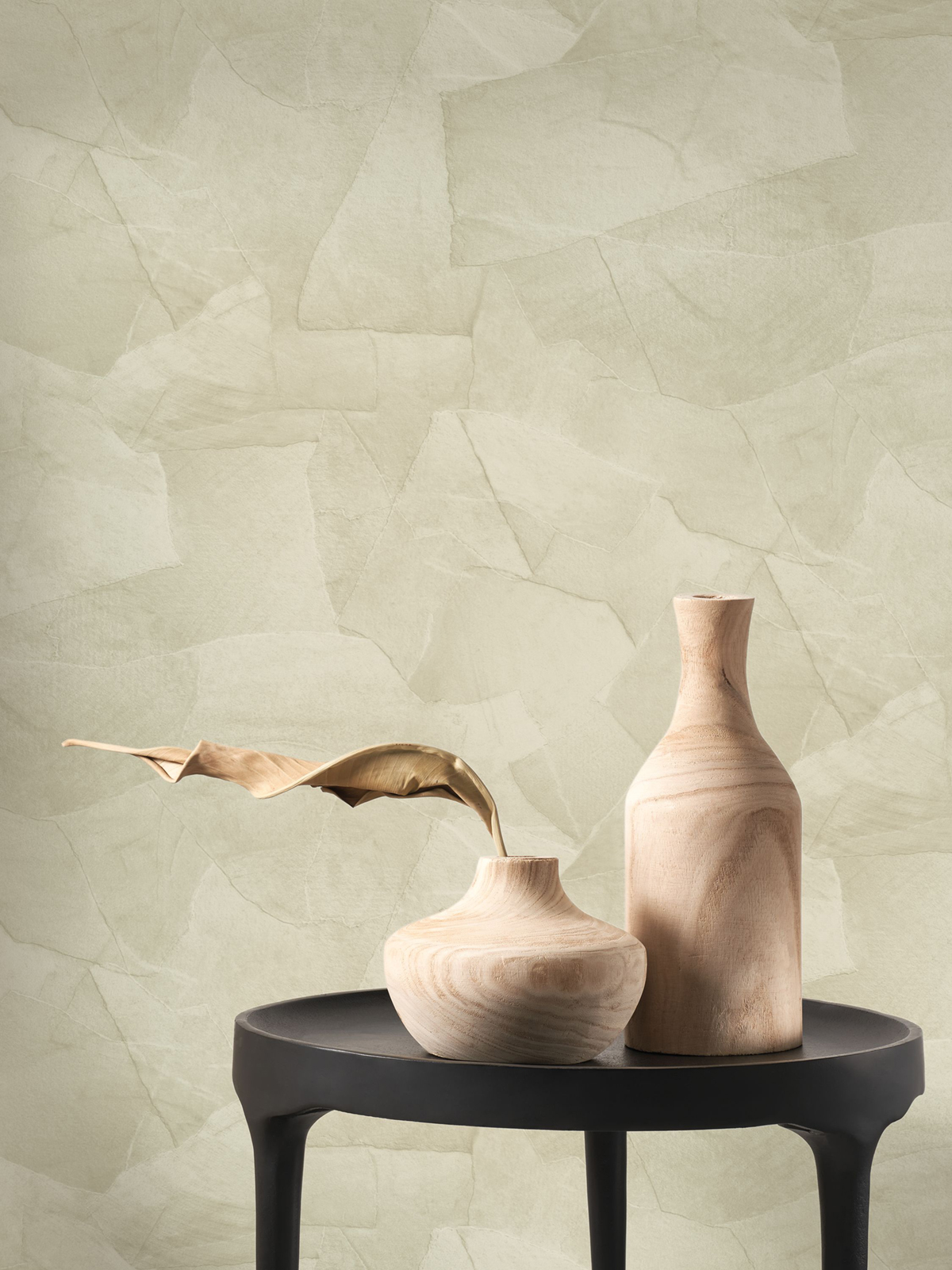 Papier peint Collage Papier Colle vert mastic - Papercraft de Casadéco | Réf. PAPC89637111