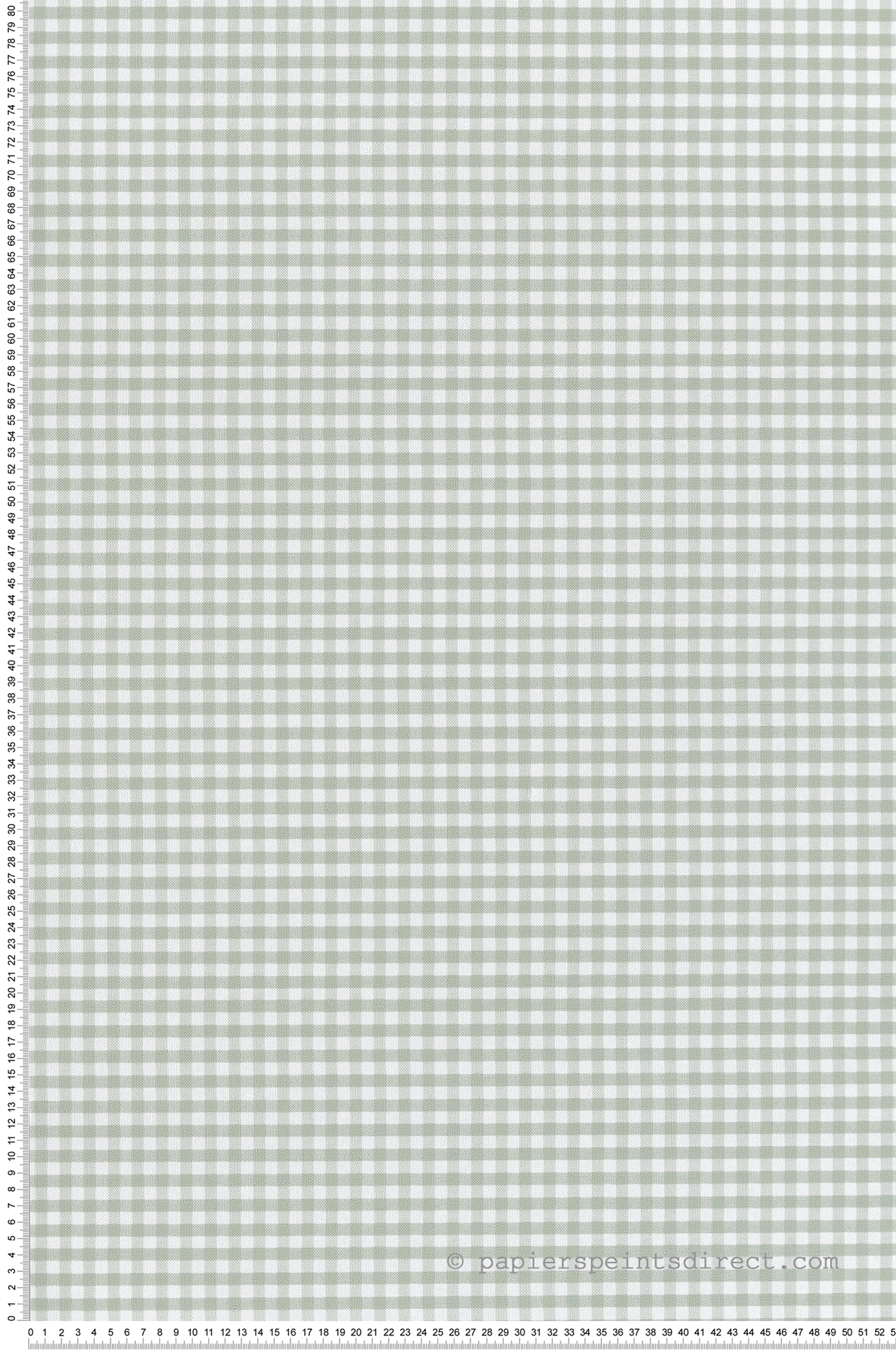 Papier peint Motif Vichy vert amande - Garden Party 2 de Montecolino | Réf. MC-8393
