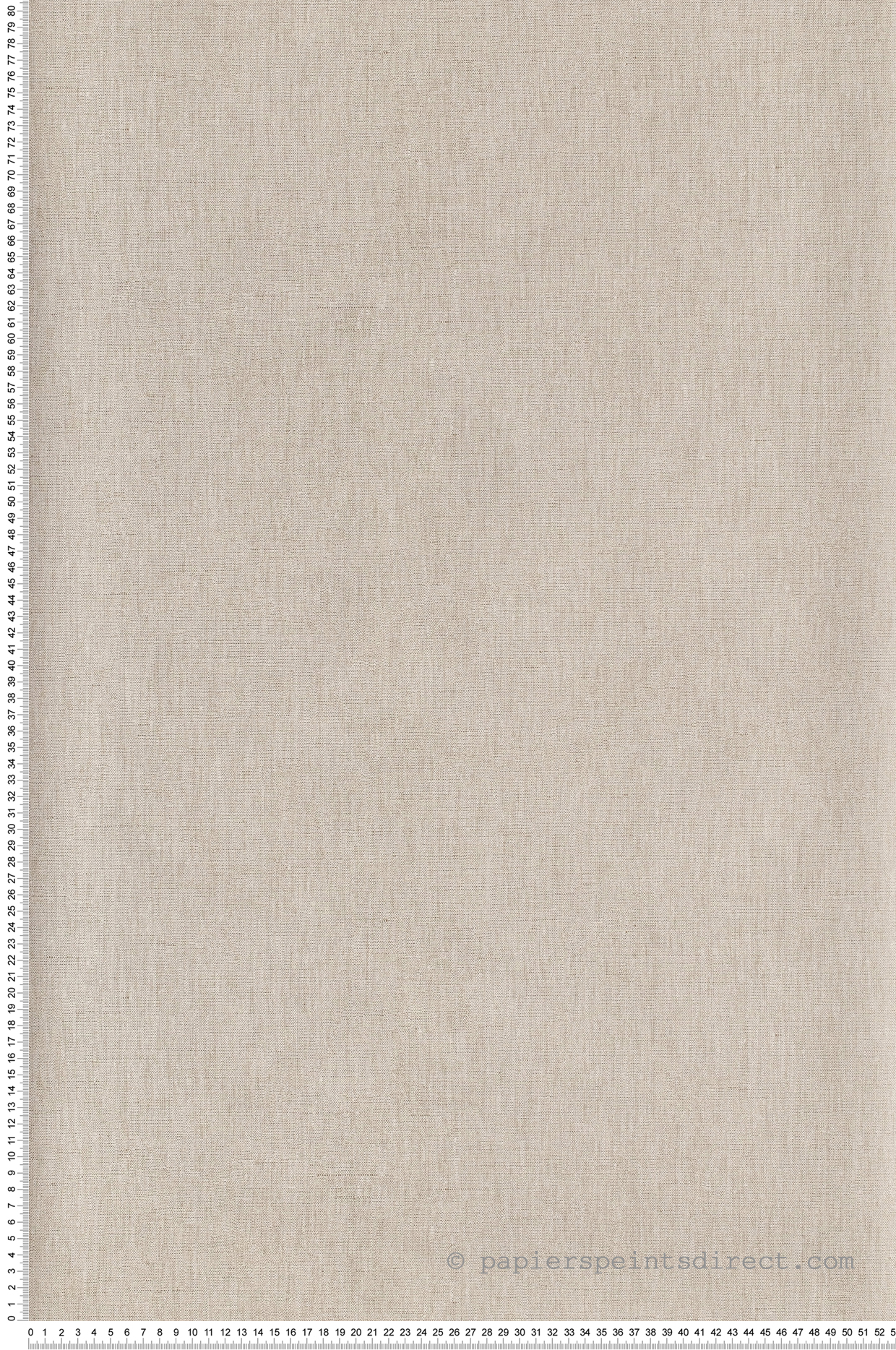 Papier peint Uni toile grège chiné - Au Bistrot d'Alice de Casélio | Réf. BIS68521060