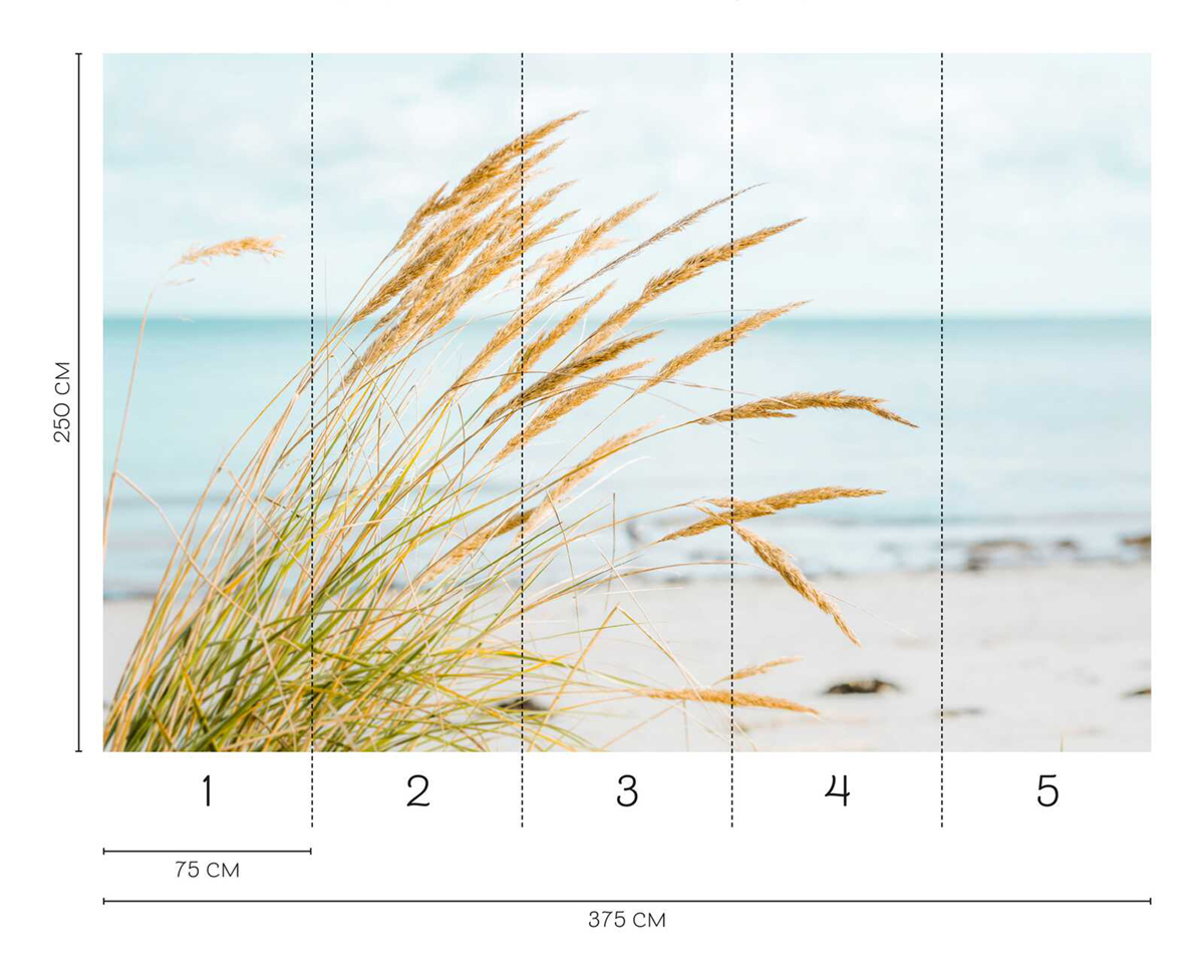 Papier peint panoramique Dune Océan - Wall Love d'A.S. Création REGLE | Réf. DD129607