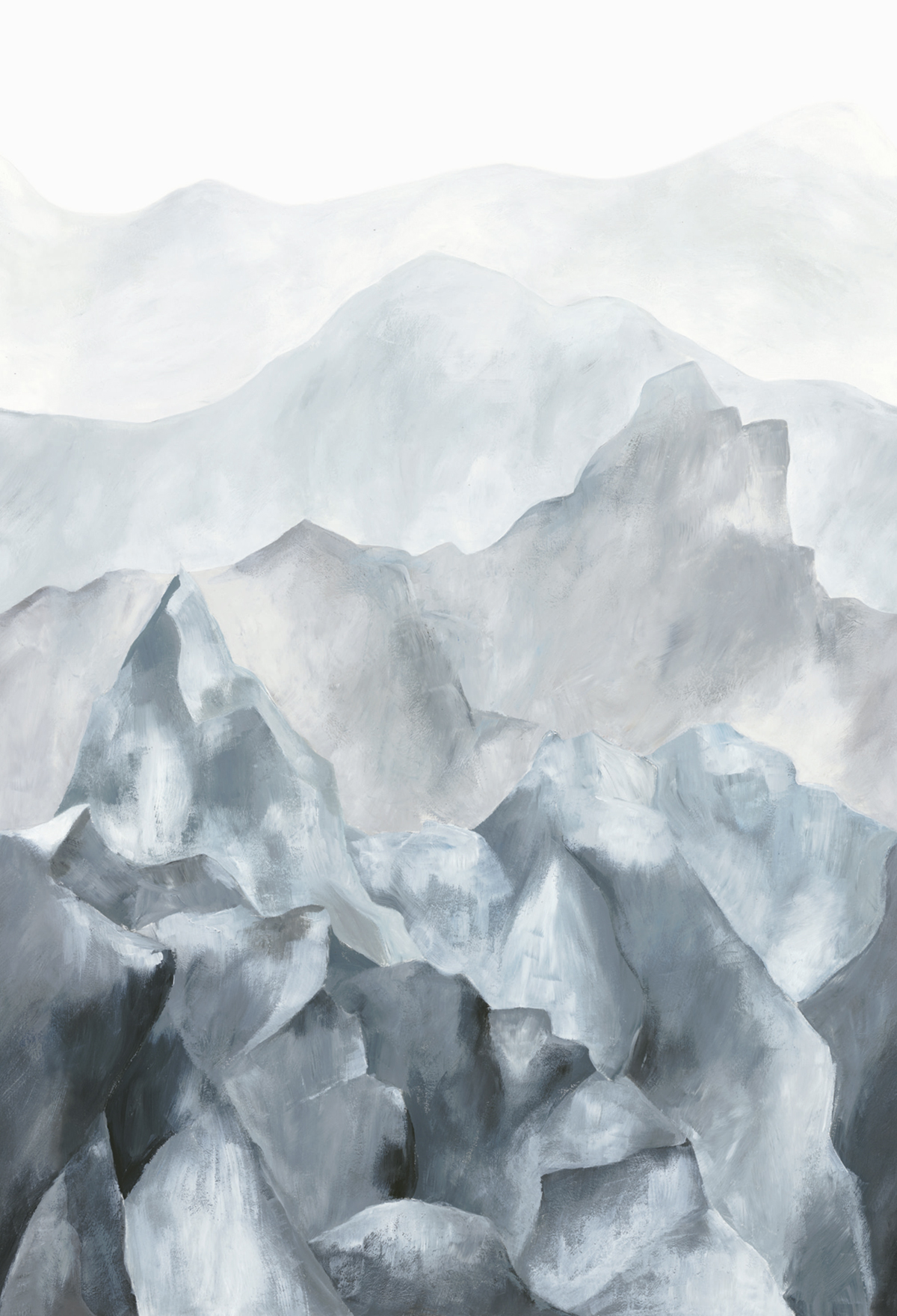 Papier peint panoramique Montagne Everest - Panoramas de Casamance | Réf. CAS-74951426