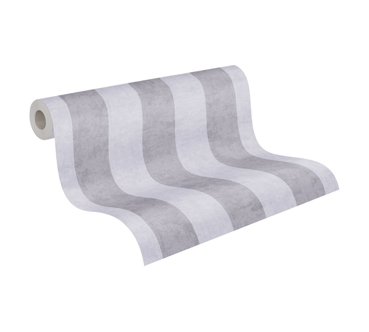 Papier peint Rayure Patiné gris - Lilly & Luis d'A.S. Création AMB8 | Réf. AS-770783