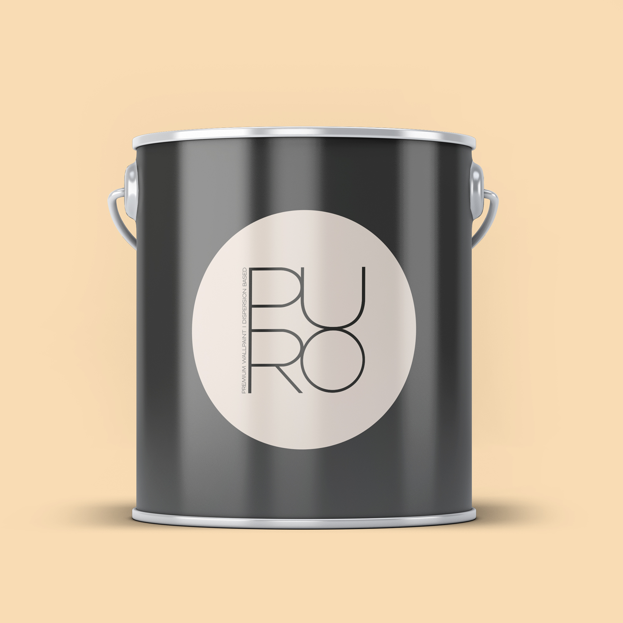 Image d'un pot de 5 litres de peinture Puro beige smooth saffron - c8009