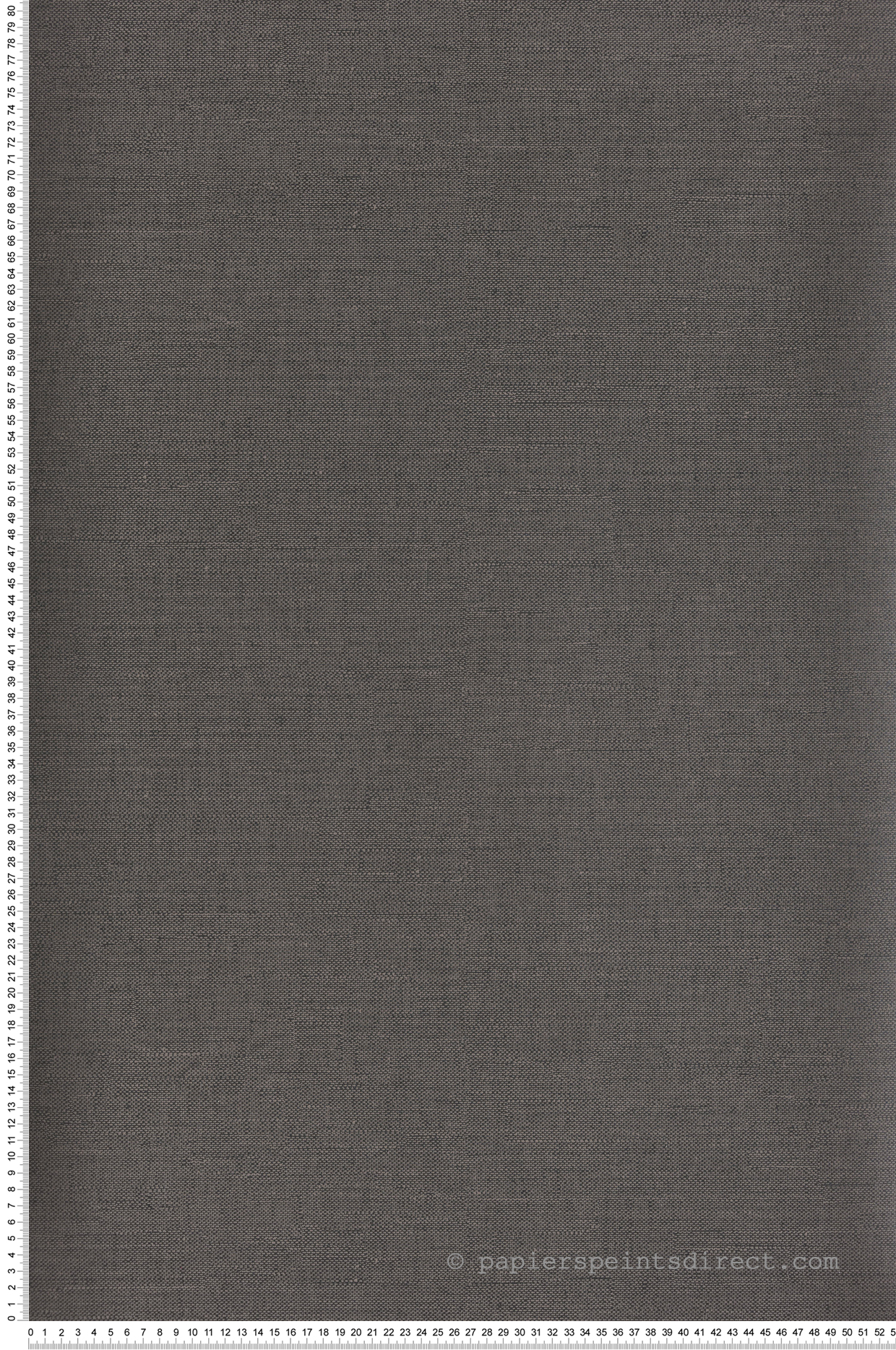 Papier peint Faux Uni Lin Denia noir anthracite - Mysa de Masureel | Réf. MAS-RTS504