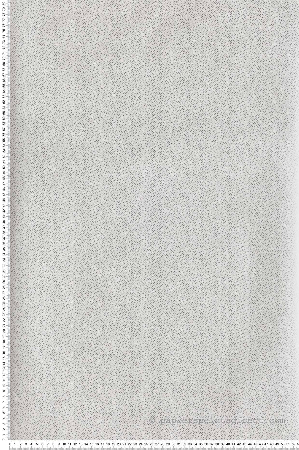 Papier peint Pois Goma blanc/argenté - L'odyssée de Casélio | Réf. OYS100400101