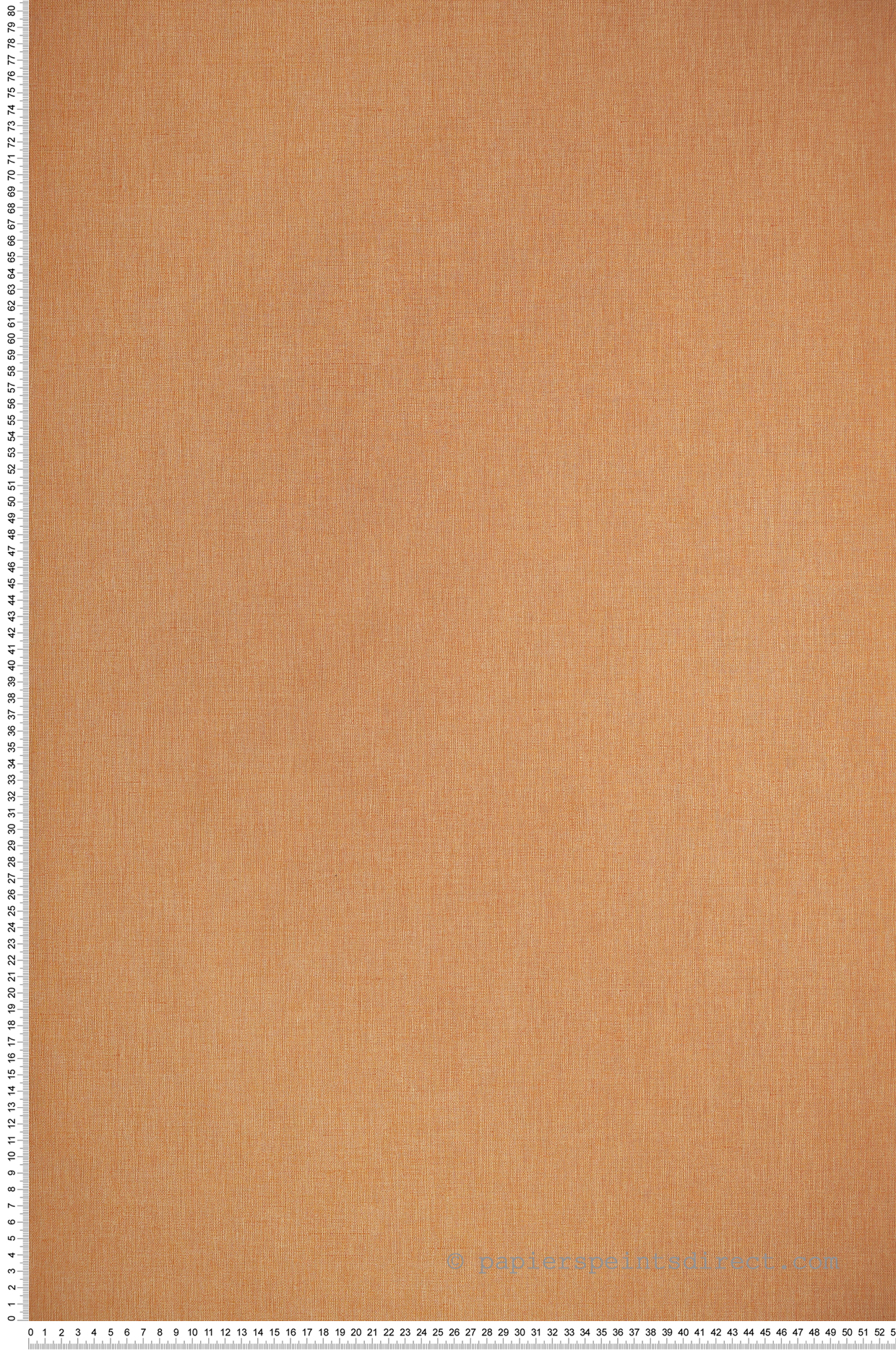 Papier peint Uni Toile orange mandarine - Danae de Casélio | Réf. DAE68523366