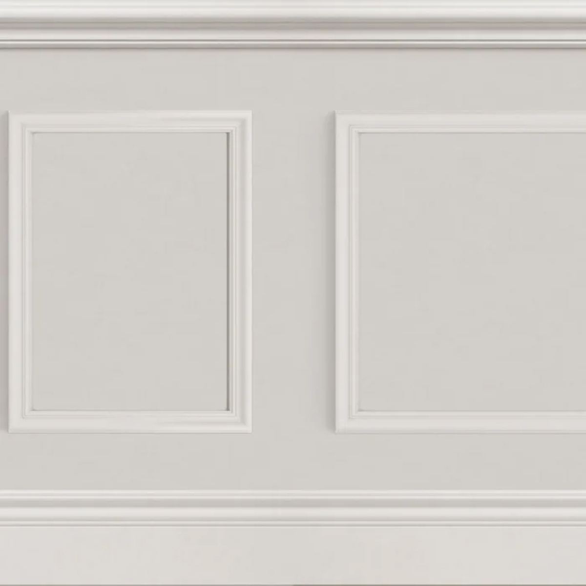 Papier peint Soubassement Moulure Petit Salon grège - Galons et Frises de Casadéco | Réf. GAFR200451567