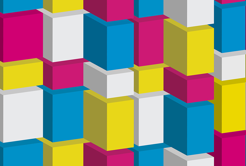 Papier peint panoramique Boites - Référence APD-471-538-400x270 - Intissé 200g/m2 - Standard 400 x 270