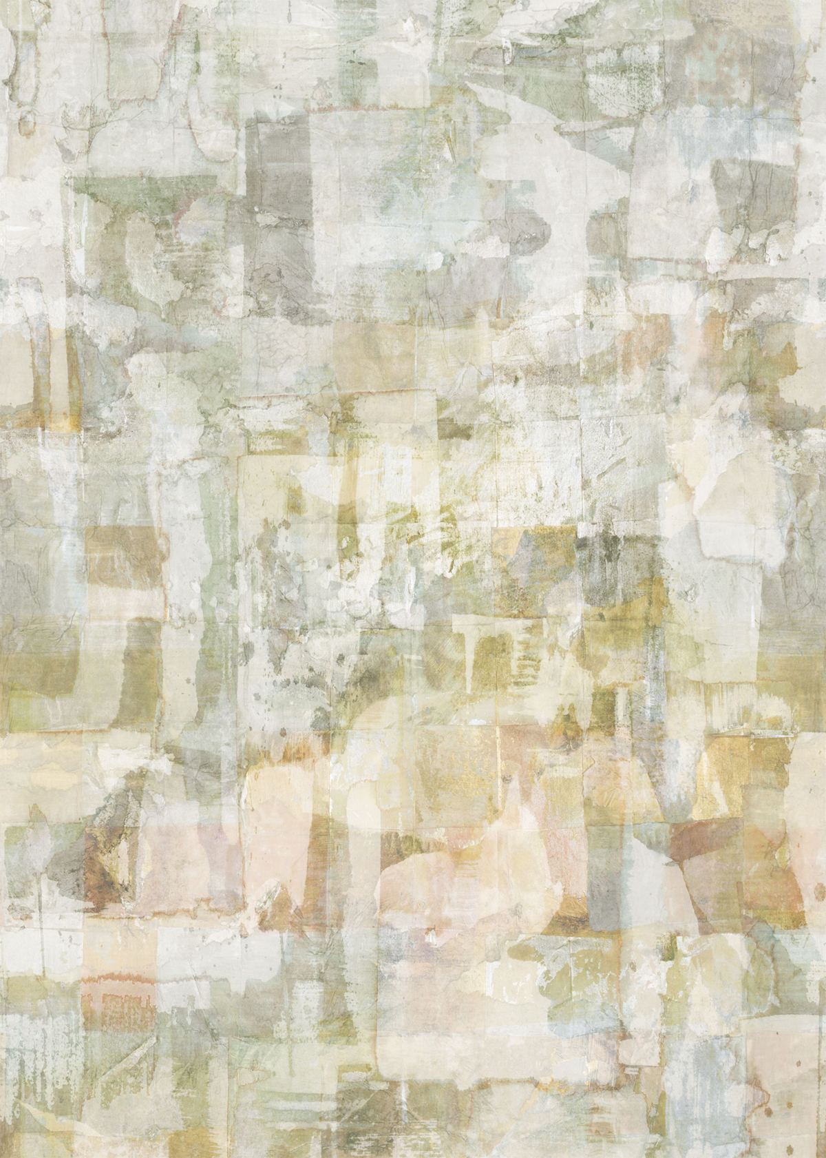 Papier peint panoramique Etats d'Ame M vert 200x280 - Wonderwalls de Casadéco | Réf. WDWS89037203