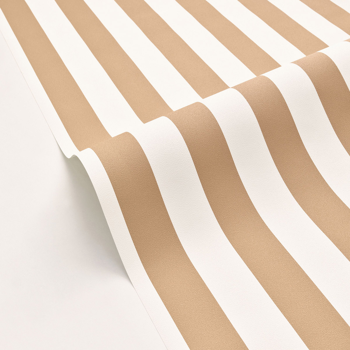 Papier peint Rayures Fines Lines camel - Basics de Casélio AMB4| Réf. BAI104032228