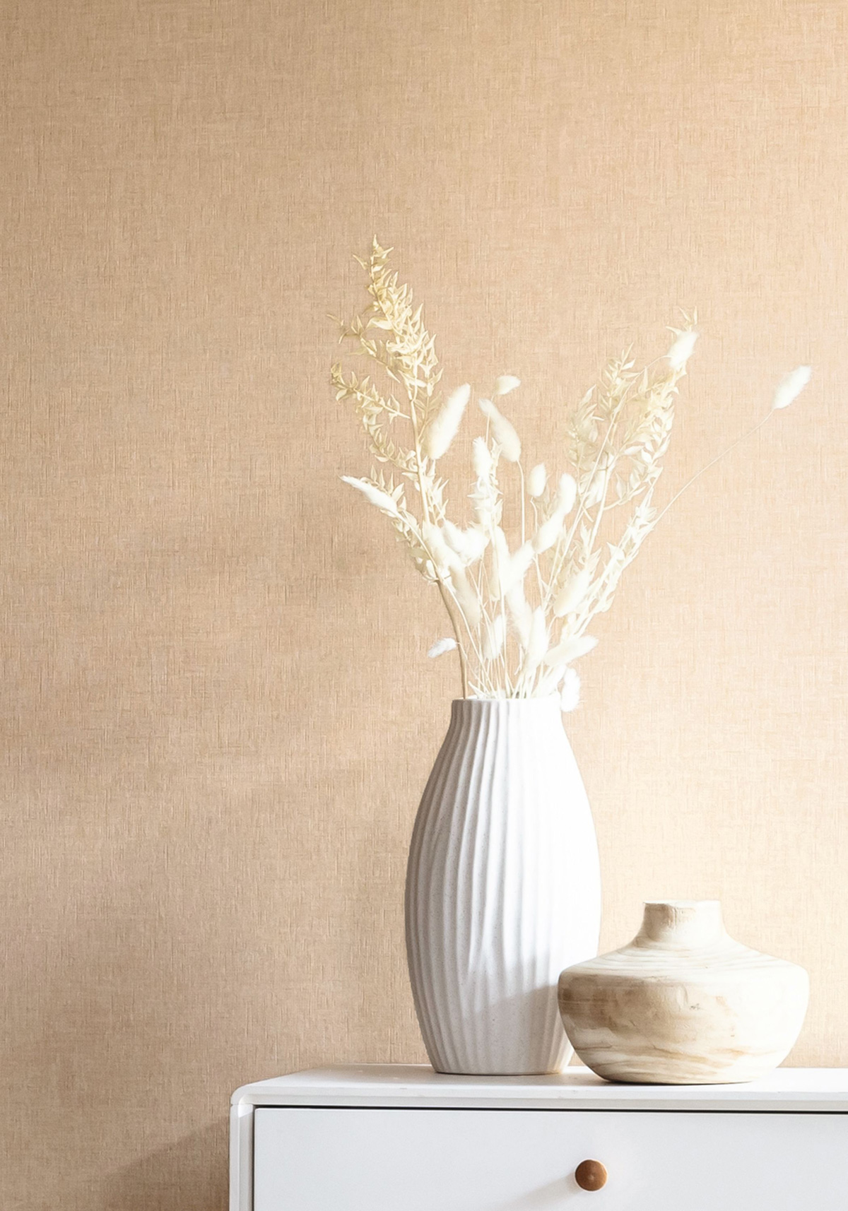 Papier peint Uni Toile paille - Graphic de Casélio | Réf. GPC68521378