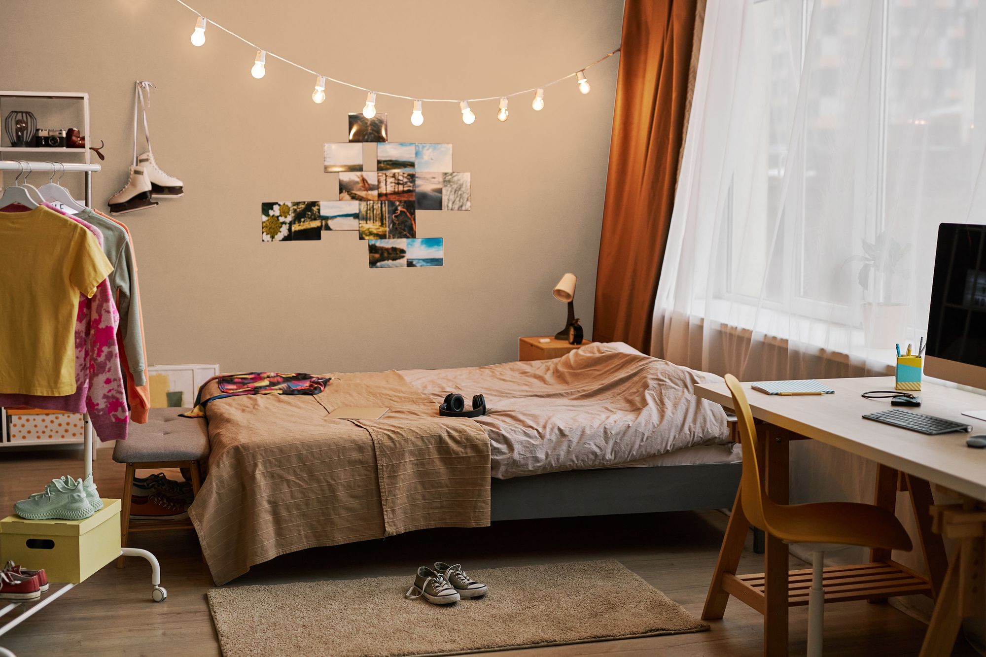 Image d'un pot de 1 litre de peinture Puro beige sandy beige  - c7027