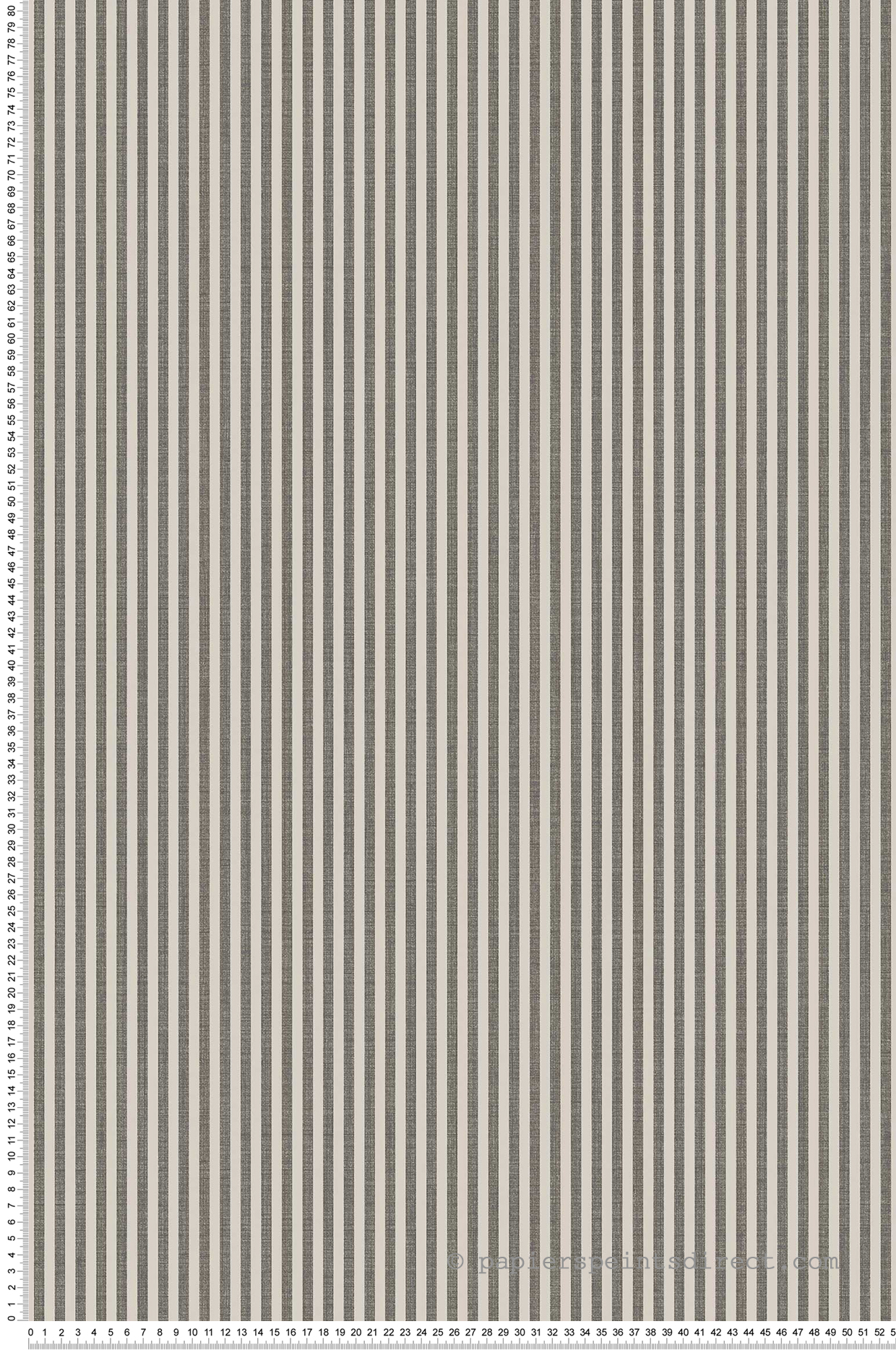 Papier peint Fines Rayures Textile gris anthracite - Stripes & Checks de Montecolino | Réf. MC-ST38489