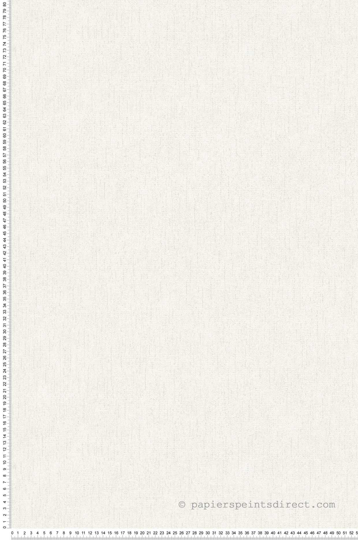 Papier peint Faux Uni Texturé blanc cassé argenté - Vibes & Styles d'A.S. Création | Réf. AS-792011