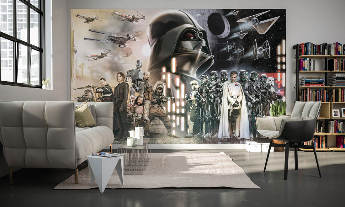 Panoramique Star Wars Collage - Papier peint Komar