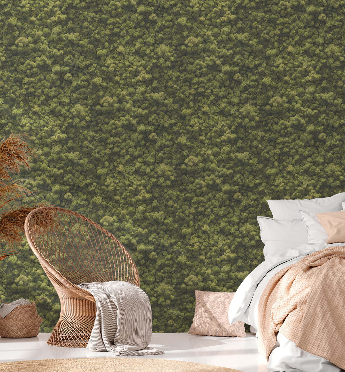 Papier peint Mousse Forêt vert - Pintwalls 2 d'A.S. Création | Réf. AS-394051