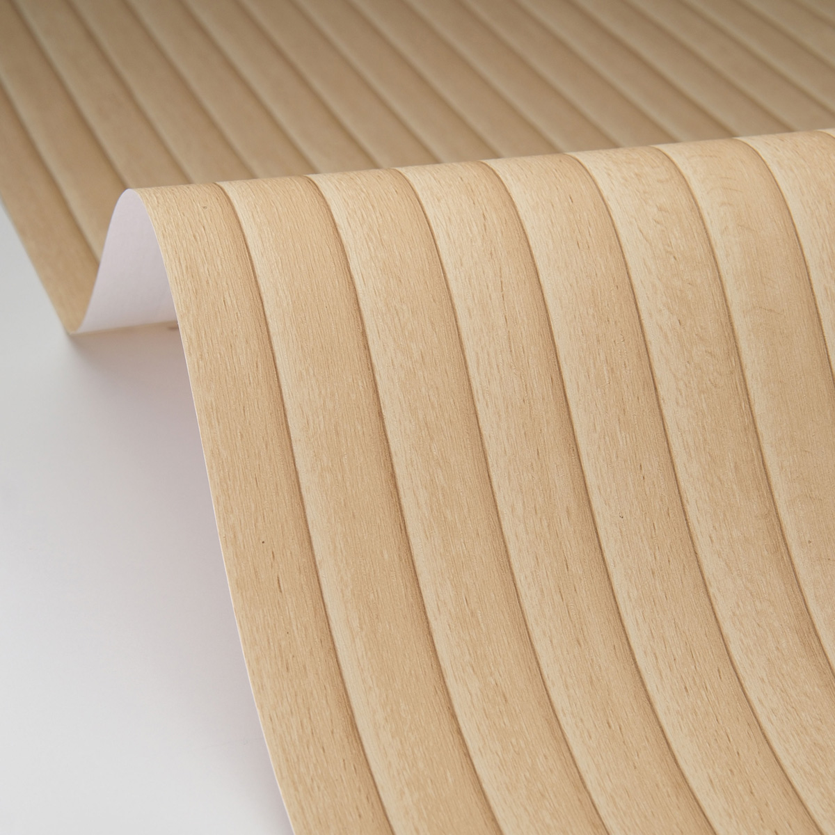 Papier peint Lames Verticales Boisea beige - Woodline de Casélio AMB1| Réf. WOD106841009
