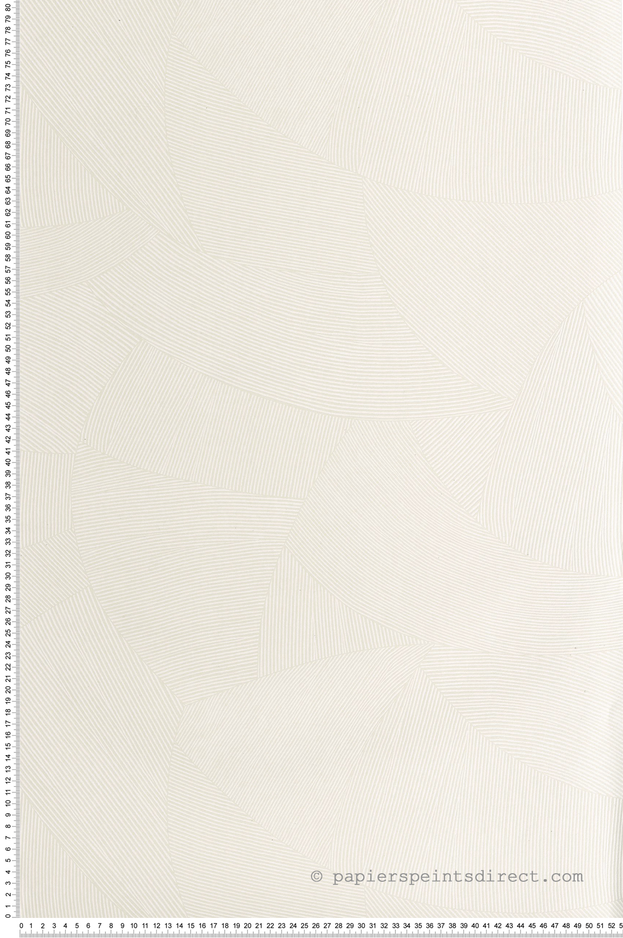 Papier peint Forme Strie Terra craie - Origine de Casélio | Réf. OGN106060000