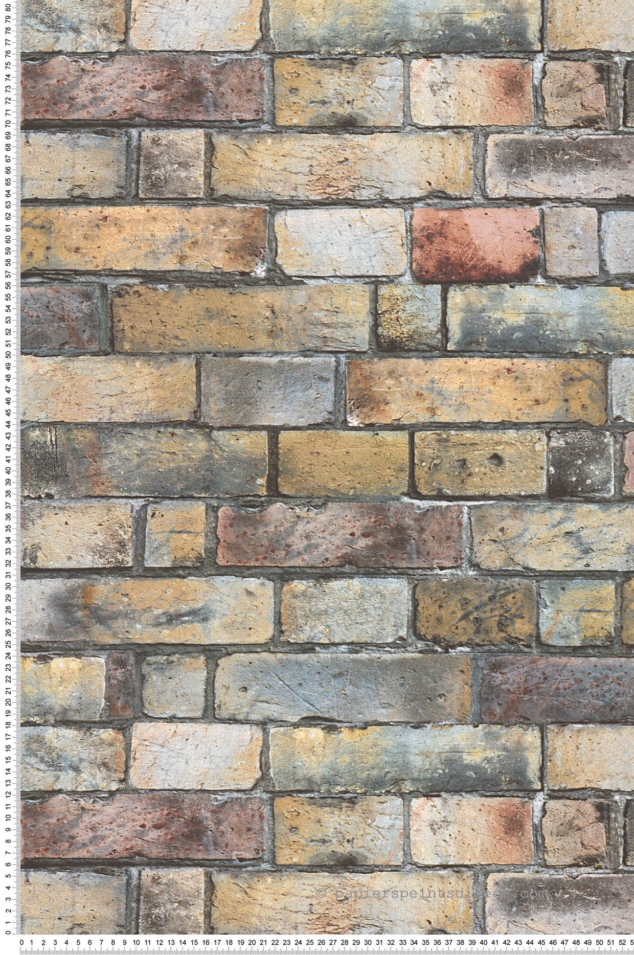 Papier peint Briques anglaises - Reality 3 de Lutèce | Réf. LTC-51151307