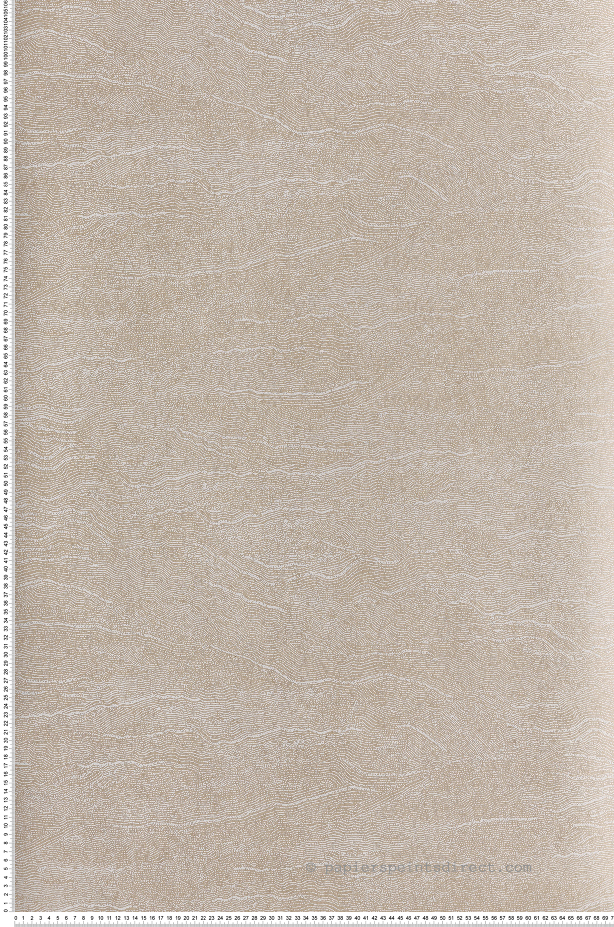 Papier peint Faux Uni Terre Miri beige sable - Terra de Masureel | Réf. MAS-TER008