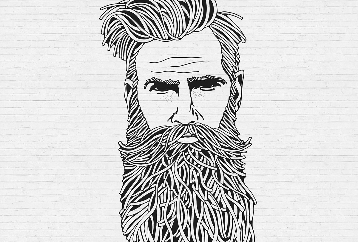 Papier peint panoramique Hipster Iconic 2 - Référence DD110406 - Intissé 200g/m2 - Standard 400 x 270