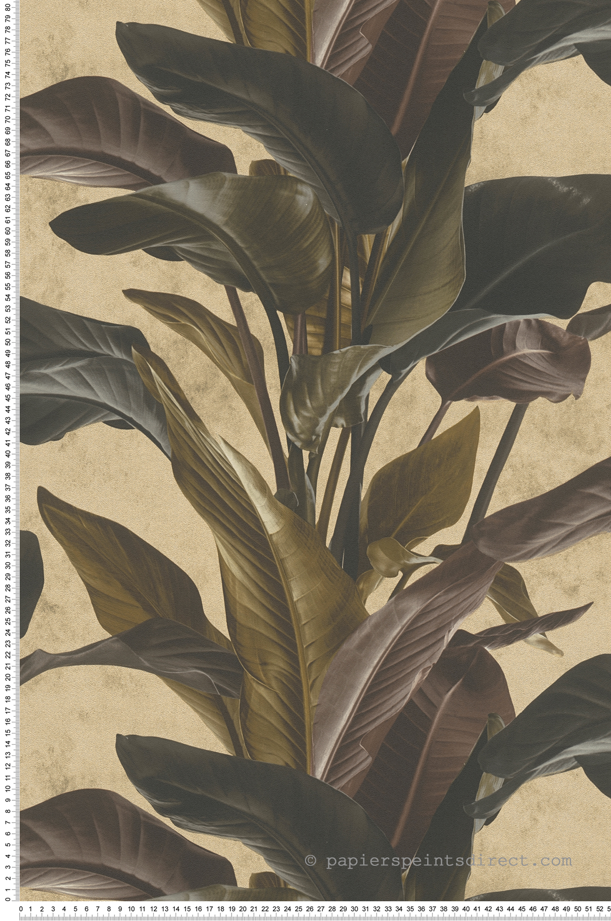 Papier peint Nature Feuillage brun doré - Metropolitan Stories 2 d'AS Création | Réf. SP15499