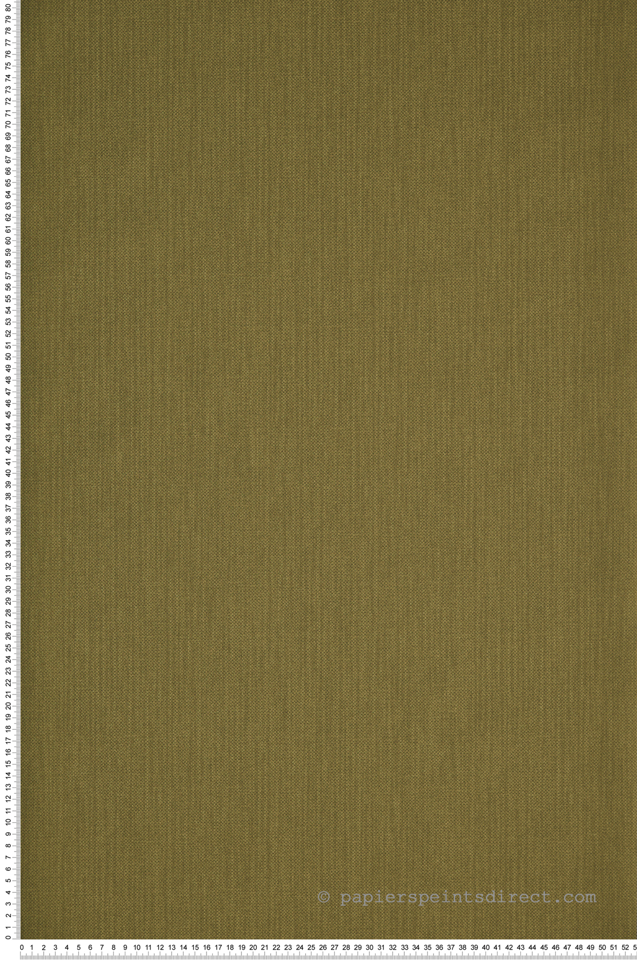 Papier peint Uni Natté Vert Olive - Natté de Casélio | Réf. NAE101567700