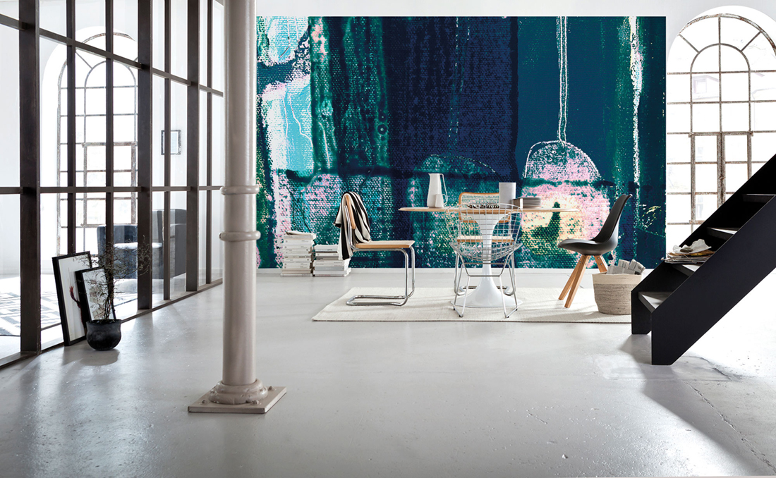 Panoramique Bottles Lifting - Papier peint Komar