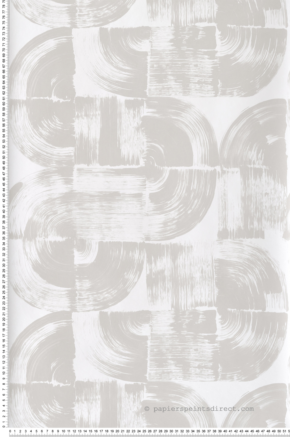 Papier peint Moderne Twist Brossé gris - Happy de Lutèce | Réf. LTC-FD26406