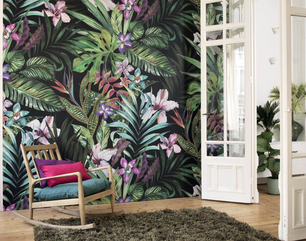 Panoramique Jungle tropicale - Papier peint Casadéco Collection Panama