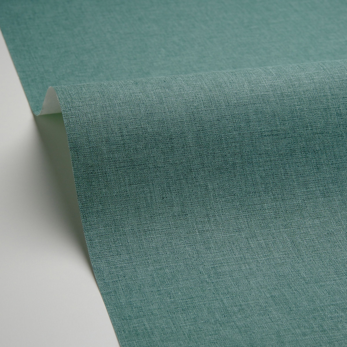 Papier peint Faux Uni Tissage vert émeraude - Reliefs de Casélio | Réf. RLF103227770