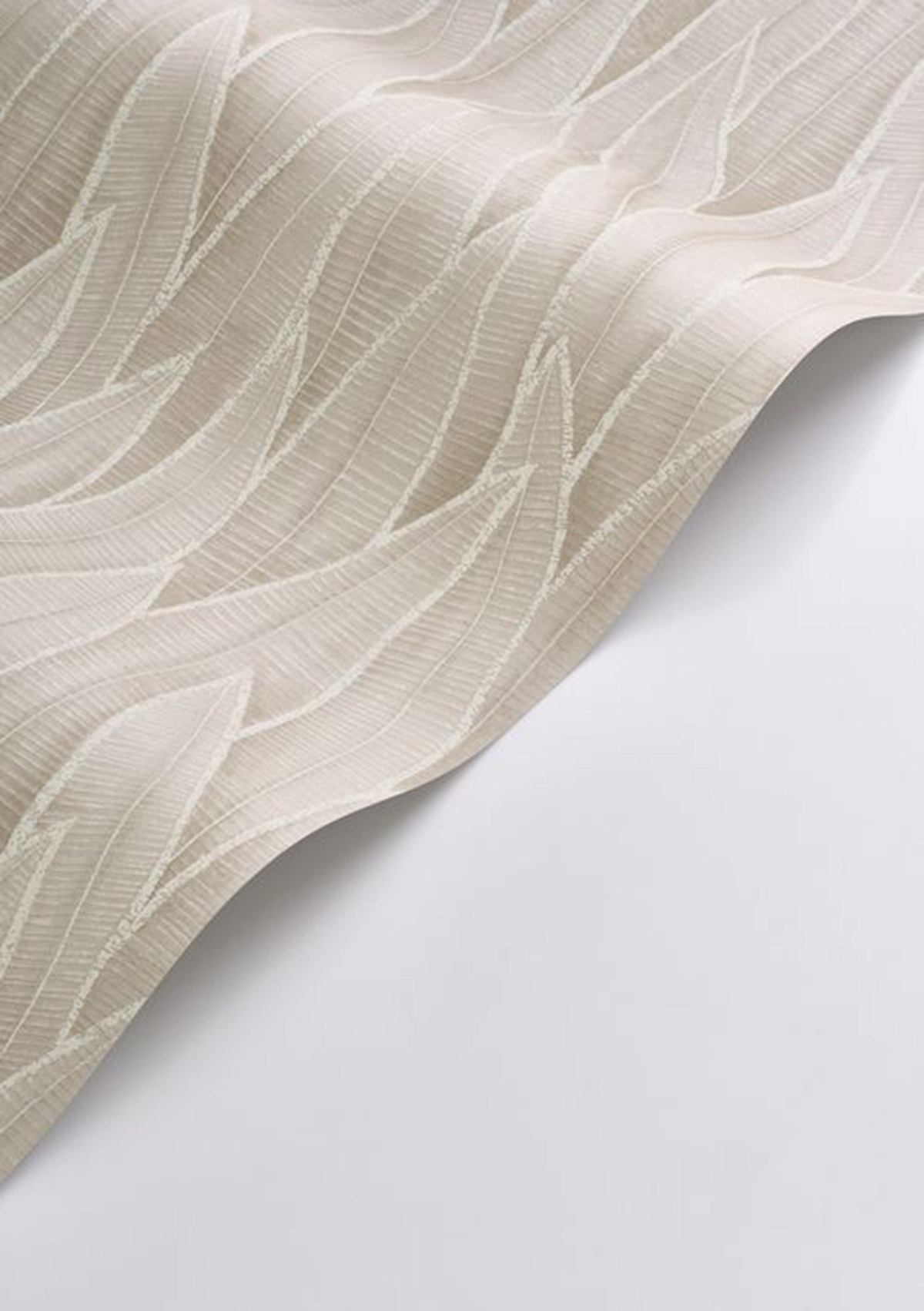 Papier peint Nature Feuille Sansevieria beige ficelle - Rio de Casadéco AMB4| Réf. RIOC201831873