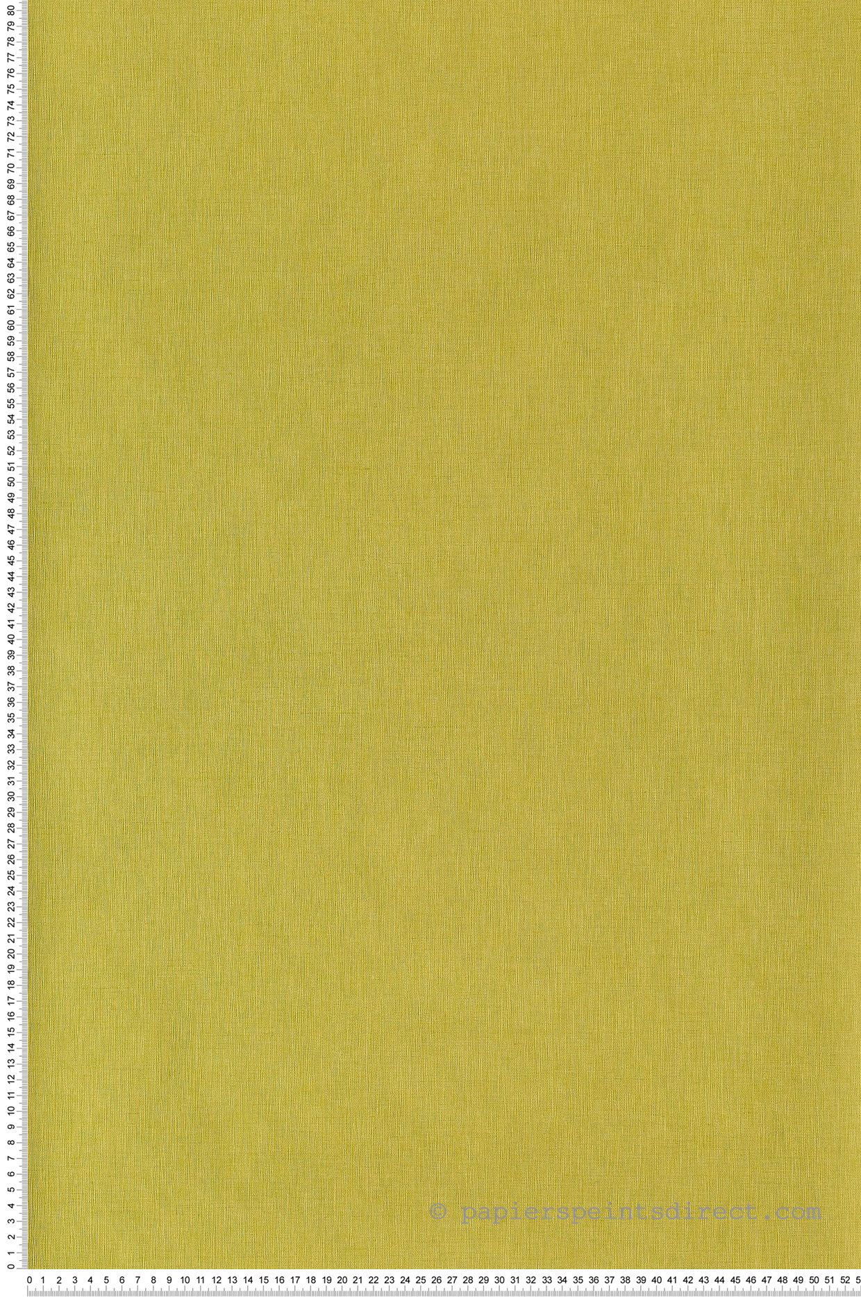 Papier peint Uni Vert anis - Linen de Casélio | Réf. INN68527483