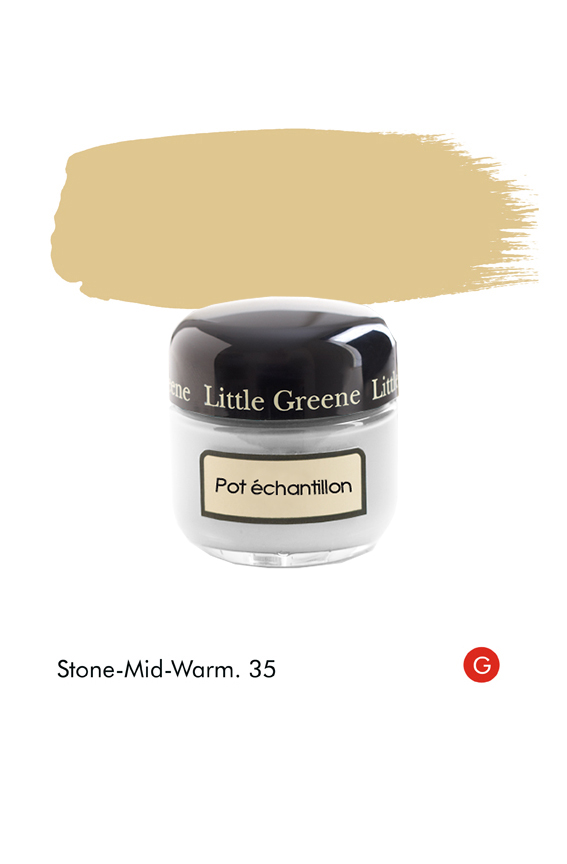 Pot échantillon Stone-Mid-Warm (Georgian) n°35 - Finition Absolute Matt Emulsion