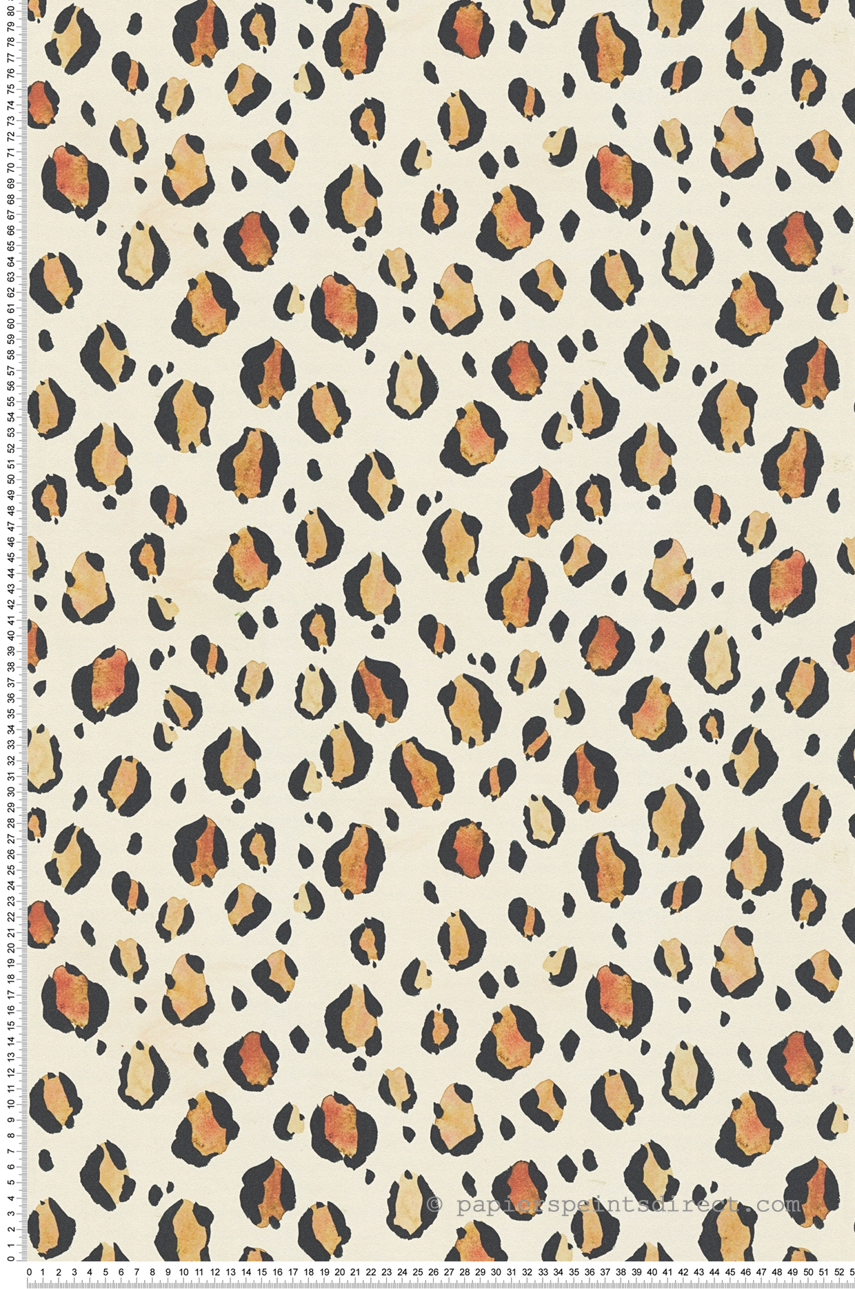 Papier peint Léopard Imprimé blanc cassé - Anna D'Andrea d'A.S. Création | Réf. AS-782161