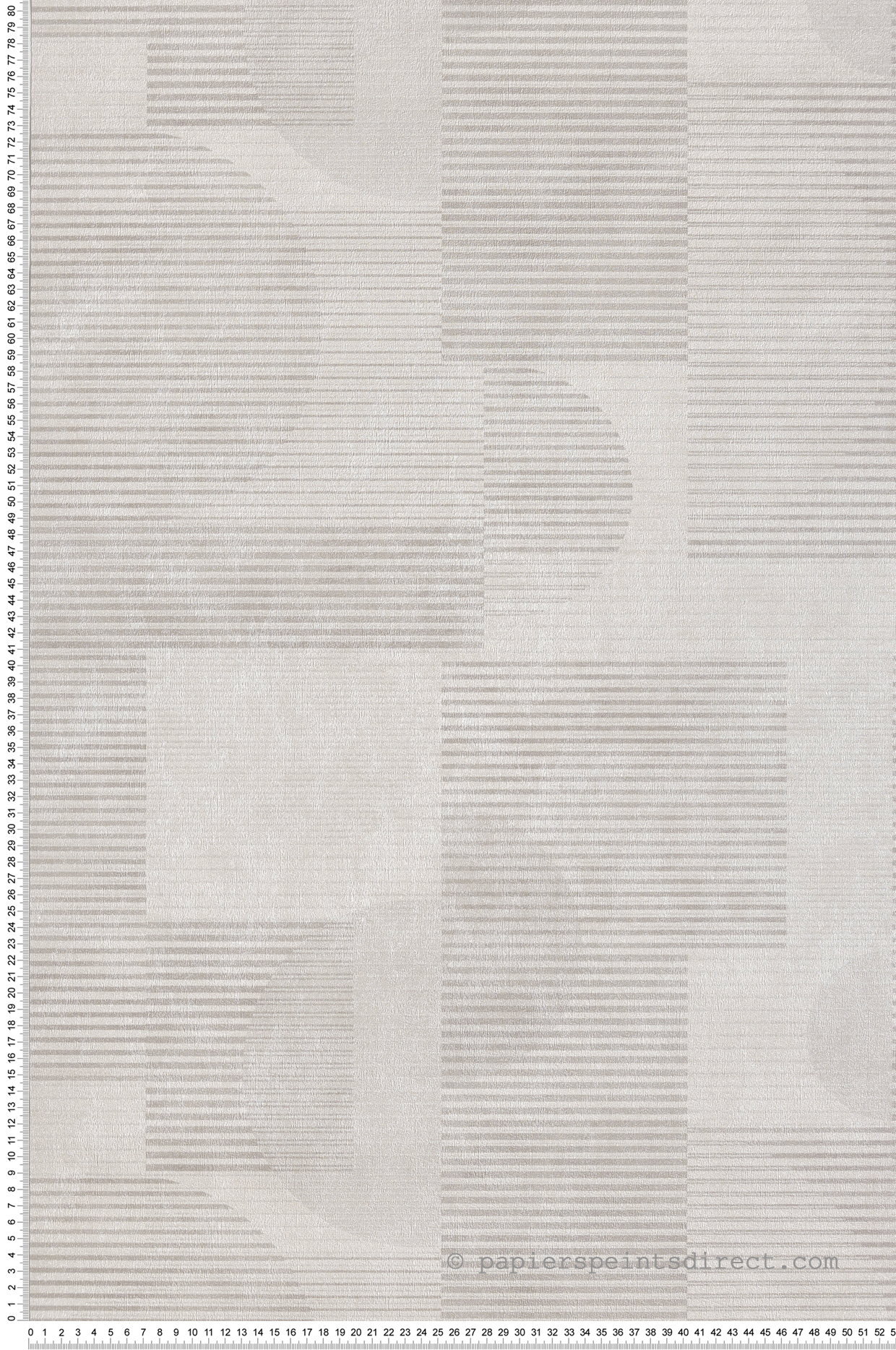 Papier peint Géométrique Cercle nacré - Allure de Lutèce | Réf. LTC-AL26280