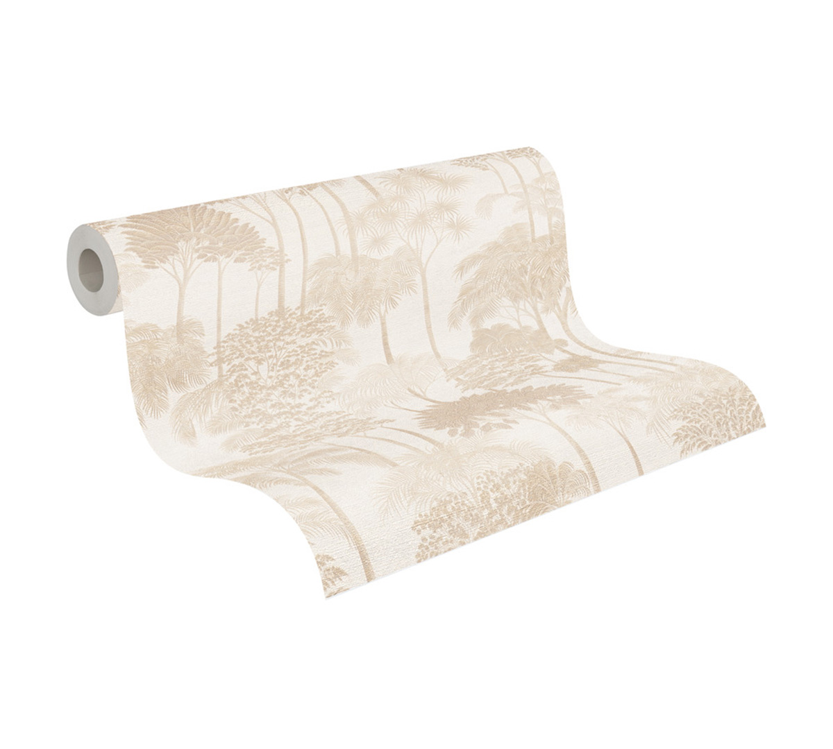 Papier peint Palmeraie Arbre Jungle beige - Cuba 2 d'A.S. Création AMB3 | Réf. AS-791621