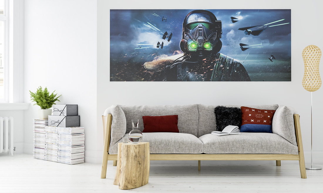 Panoramique Star Wars Deathtrooper - Papier peint Komar