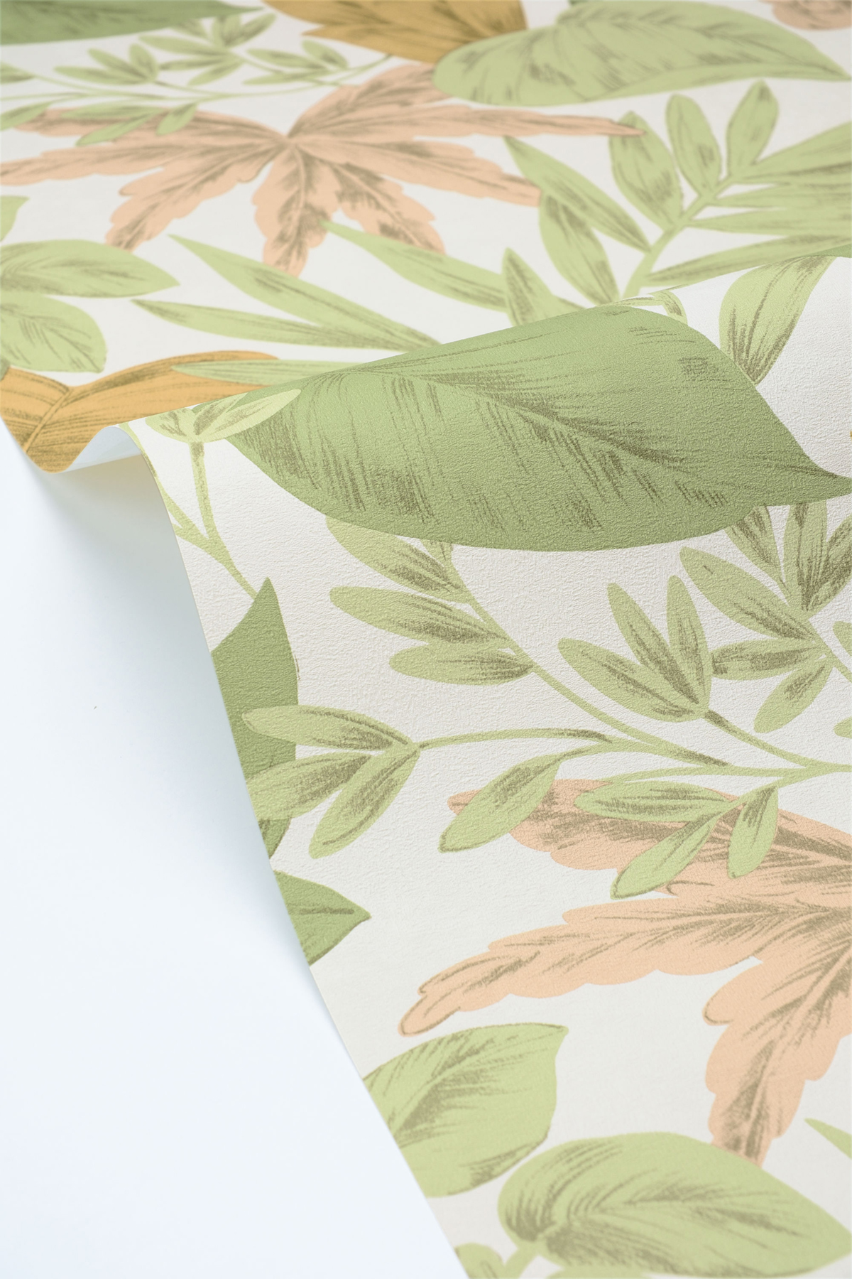Papier peint Feuille Jungle Kalea multicolore - Elea de Casélio VAGUE | Réf. ELEA107364370