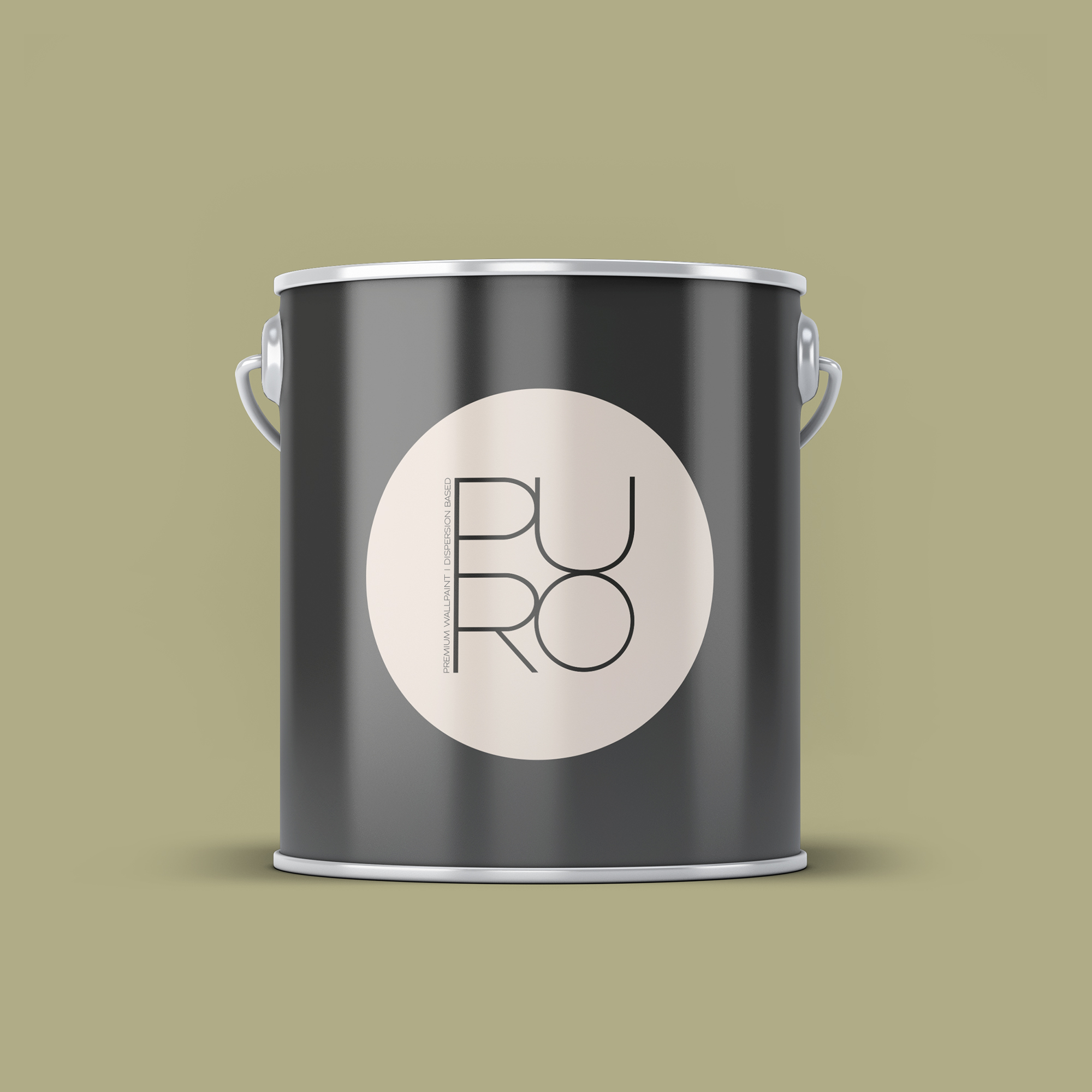 Image d'un pot de 2,5 litres de peinture Puro vert gentle lime  - c6008