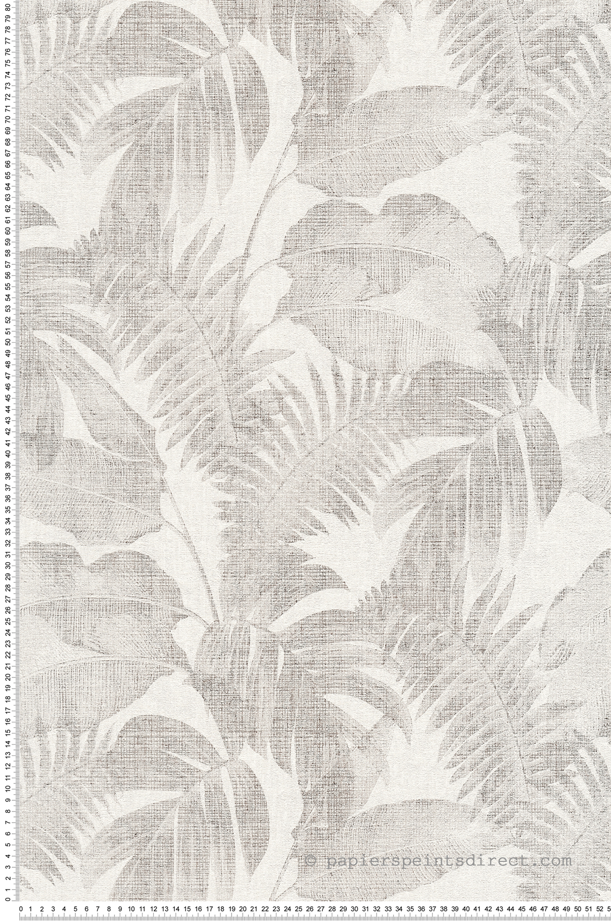 Papier peint Jungle Tropicale gris clair - New Walls d'AS Création | Réf. SP15251