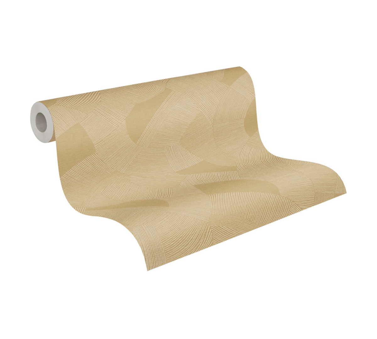 Papier peint Géométrie Rayé Calley beige vanille - Cuba 2 d'A.S. Création AMB4 | Réf. AS-791604