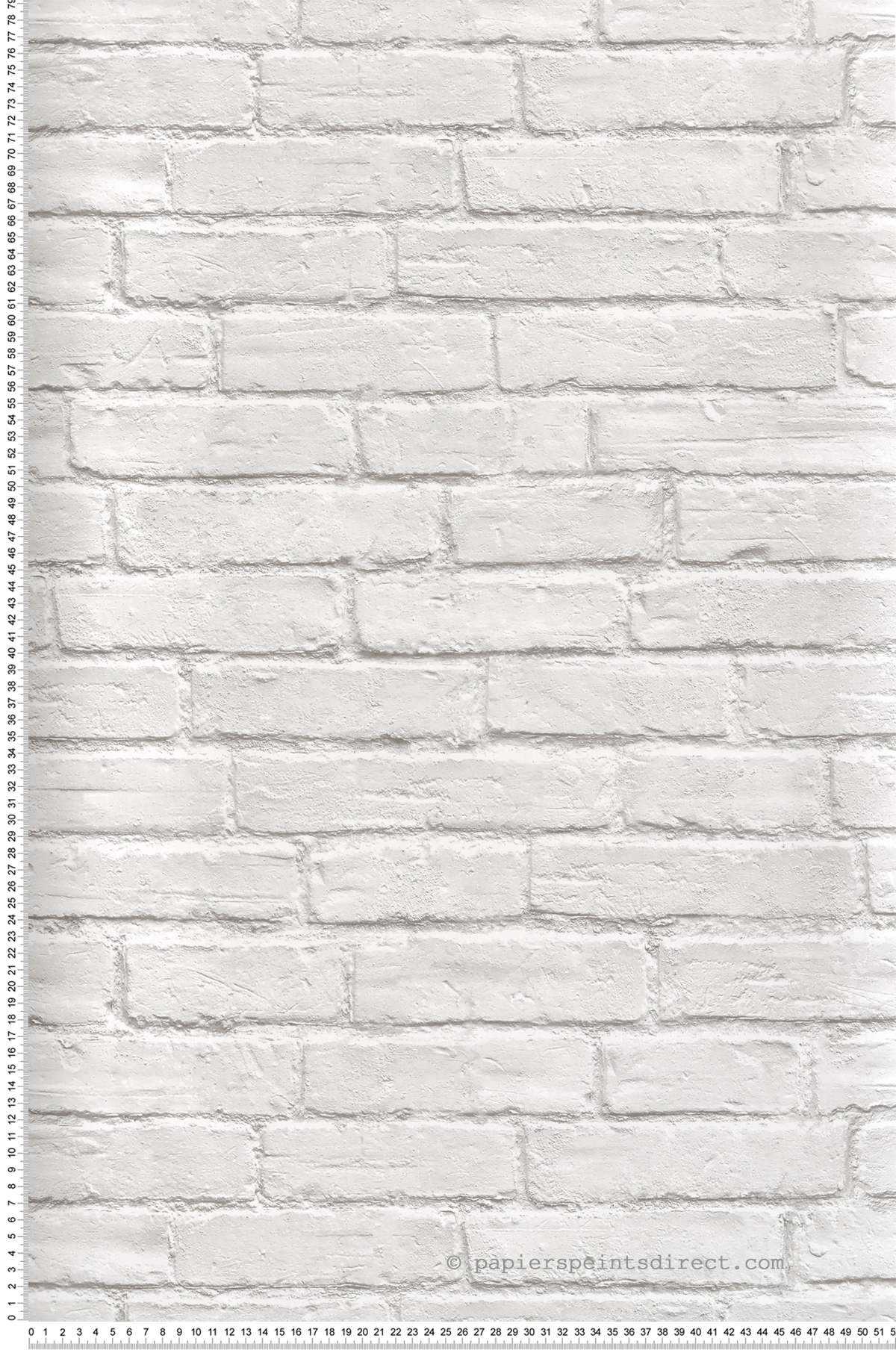 Papier peint adhésif Brique blanche - Les Adhésifs de Lutèce | Réf. LTC-AX10800